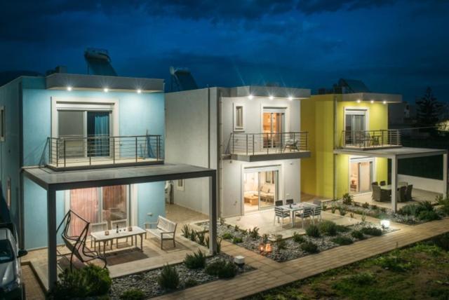 Dione Villa Kokkinos Pirgos Exterior foto